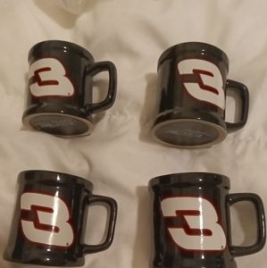 Vintage Dale Earnhardt Sr shot glasses/mugs/espresso cups